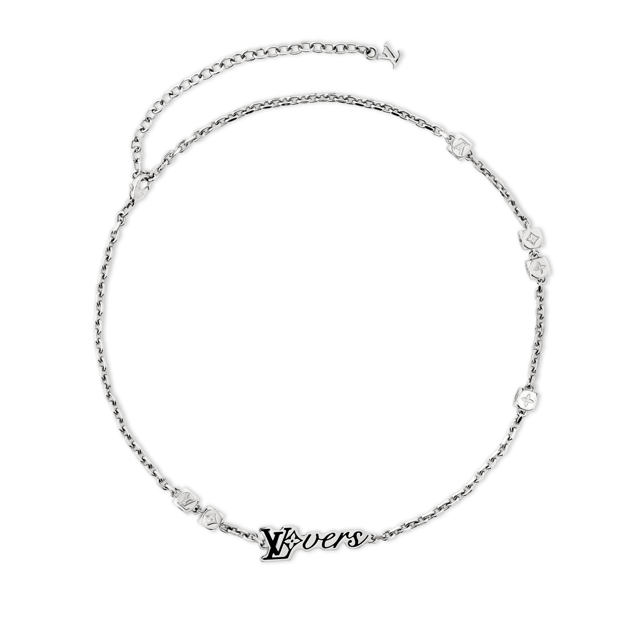 LV Vers Dice Necklace S00 - Men - Fashion Jewelry | LOUIS VUITTON ®